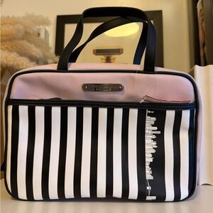 Victoria's Secret NWT Pink and Black Signature Striped New York Limited Edition